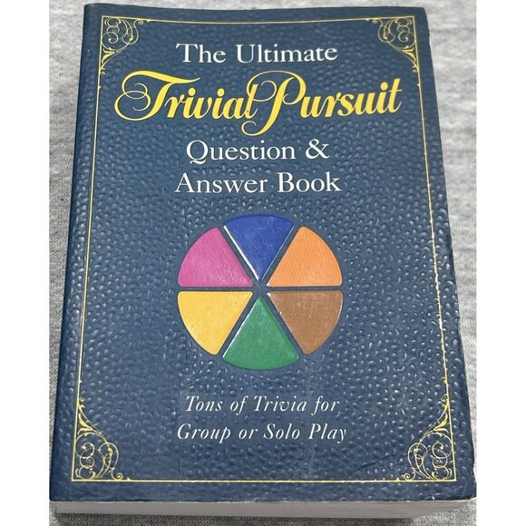 The Ultimate Trivial Pursuit Question and Answer Book by Hasbro Editors Paperbac - Picture 1 of 8